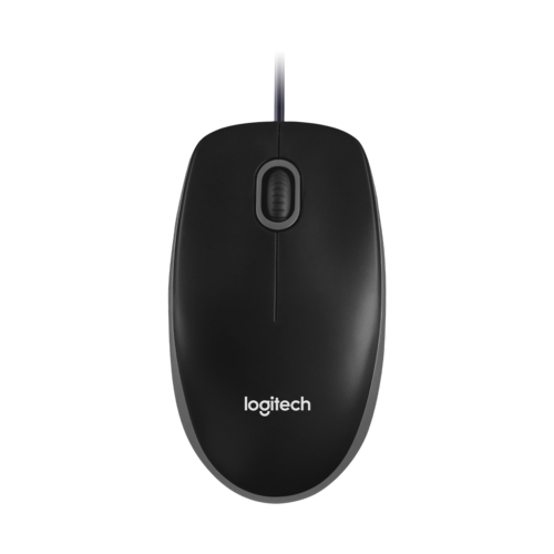 b100-blackcharcoal-gallery-1 LOGITECH B100 Wired Mouse with USB Connectivity