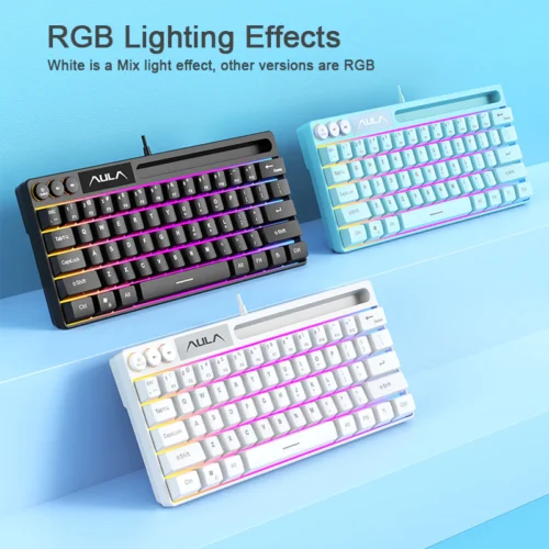 cn-11134207-7qukw-lfz5e0xfcjyg34.webp F3061 61Keys Wired RGB Gaming Keyboard Membrane Keyboard USB Interface to Connect Computer Notebook Mobile Phone Groove