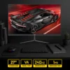 Armaggeddon 27 240Hz VA Panel 1MS G Sync Built In Speaker Frameless Monitor XF27HD Super G240